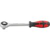 Push through ratchet with2-component handle 1/2" 265mm